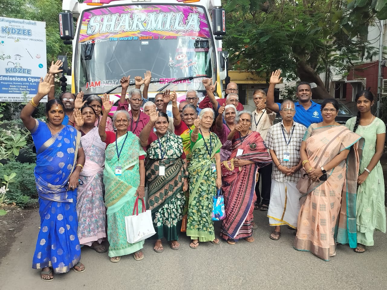 One Day Trip with Akshaya Trust Old Age Home